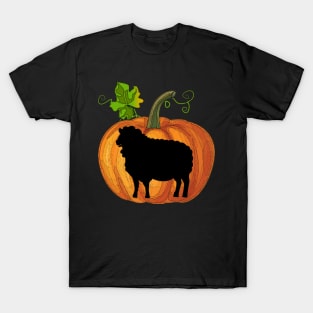 Sheep in pumpkin T-Shirt